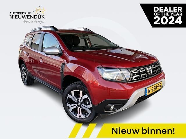 Rood Gebruikt 2021 Dacia Duster Prestige SUV | € 15.995 (Eerlijke prijs) - Afbeelding 1/4