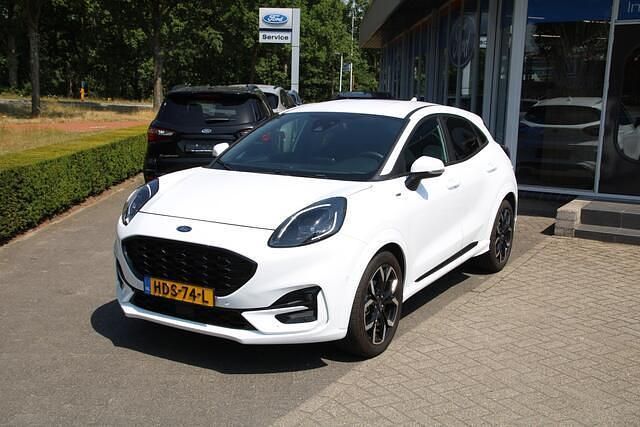 Wit Gebruikt 2023 Ford Puma Gen-E ST-Line X SUV | € 27.950 - Afbeelding 1/4