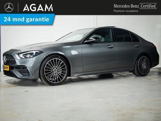 Grijs Gebruikt 2024 Mercedes C180 AMG Line Premium Sedan | € 49.950 (Eerlijke prijs) - Afbeelding 1/4