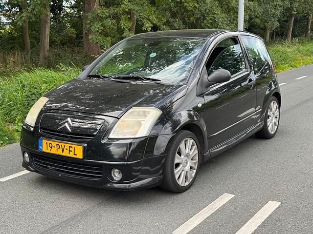 Zwart Gebruikt 2004 Citroën C2 Hatchback | € 1.250 - Afbeelding 1/4