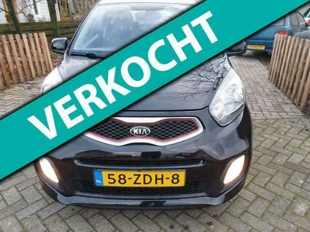 Zwart Occasion 2012 Kia Picanto Comfort Hatchback | € 4.750 (Goede deal) - Afbeelding 1/4