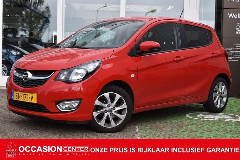 Rood Gebruikt 2018 Opel Karl Innovation Hatchback | € 8.950 (Goede deal) - Afbeelding 1/4