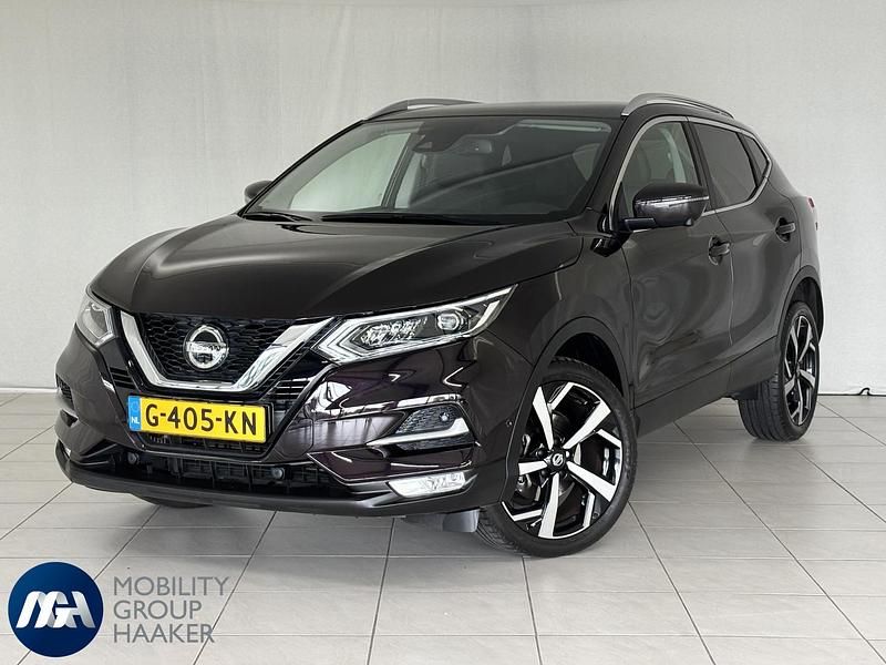 Paars Gebruikt 2019 Nissan Qashqai Tekna SUV | € 24.400 (Iets duurder) - Afbeelding 1/4