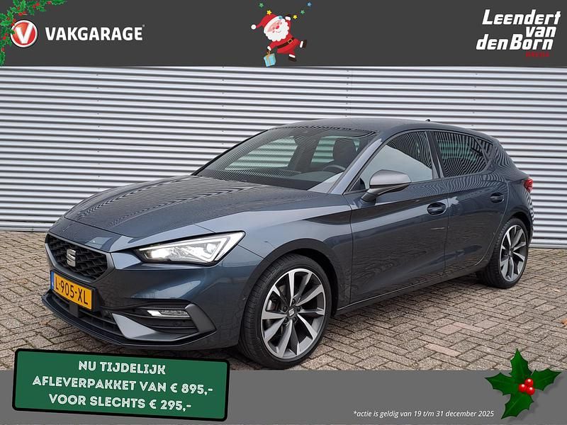 Grijs Gebruikt 2021 Seat Leon Business Hatchback | € 20.495 (Eerlijke prijs) - Afbeelding 1/4