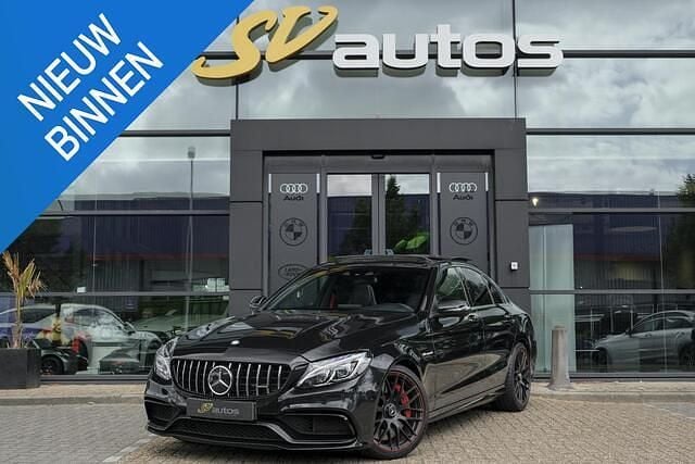 Zwart Gebruikt 2016 Mercedes C63S AMG AMG Sedan | € 44.950 - Afbeelding 1/4