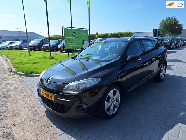 Zwart Gebruikt 2009 Renault Mégane GrandTour Dynamique Stationwagen | € 2.999 (Eerlijke prijs) - Afbeelding 1/4