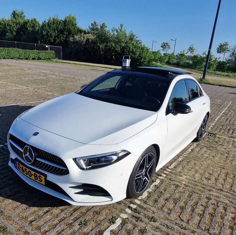 Wit Gebruikt 2020 Mercedes A200 Luxury Sedan | € 35.000 (Duur) - Afbeelding 1/4