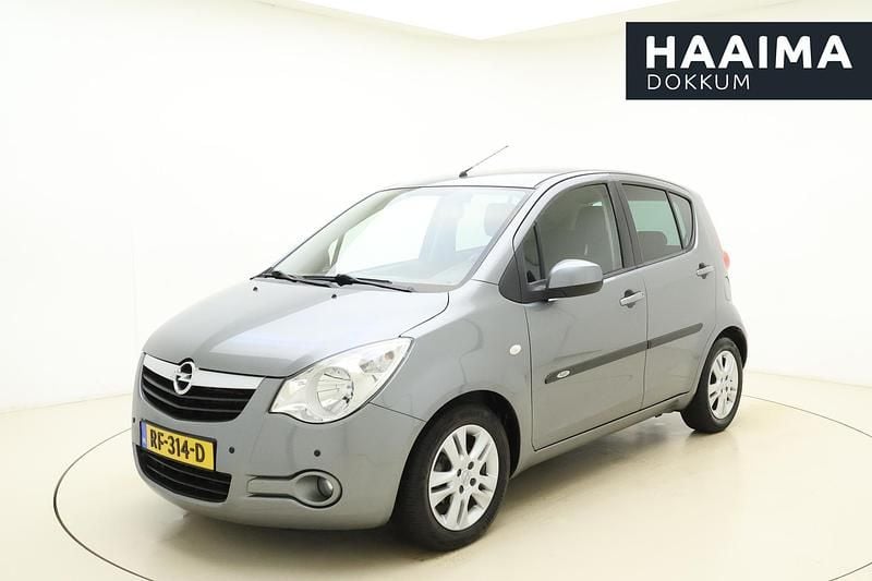 Grijs Gebruikt 2017 Opel Agila Edition Hatchback | € 6.950 (Super prijs) - Afbeelding 1/4