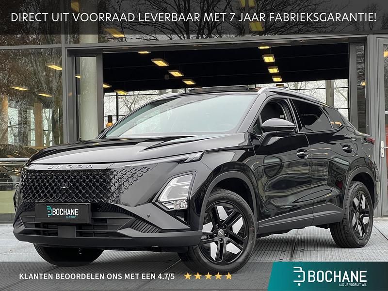 Carbon crystal black (donker zwart) Nieuw 2025 Omoda 5 SUV | € 31.990 - Afbeelding 1/4