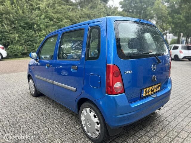 Occasion Opel Agila Comfort 75 PK (55 kW) 2001 Blauw Hatchback