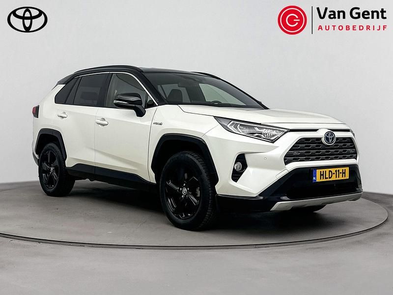 Wit Gebruikt 2021 Toyota RAV4 Hybrid SUV | € 37.999 (Eerlijke prijs) - Afbeelding 1/4