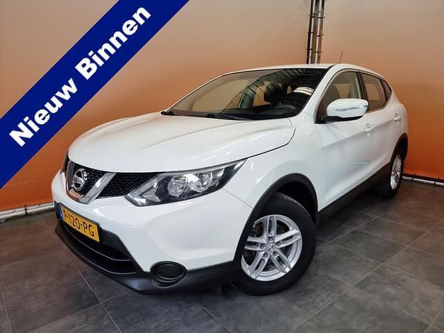 Wit Gebruikt 2014 Nissan Qashqai Visia SUV | € 9.950 (Goede deal) - Afbeelding 1/4