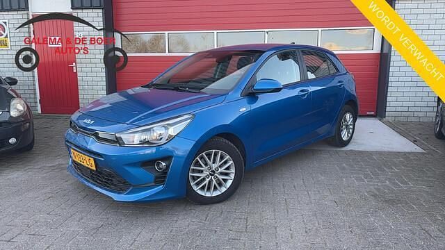 Blauw Occasion 2021 Kia Rio Hatchback | € 11.888 (Goede deal) - Afbeelding 1/4