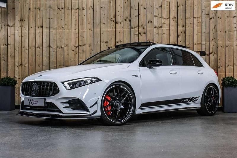 Wit Gebruikt 2019 Mercedes A35 AMG AMG Hatchback | € 34.950 (Goede deal) - Afbeelding 1/4