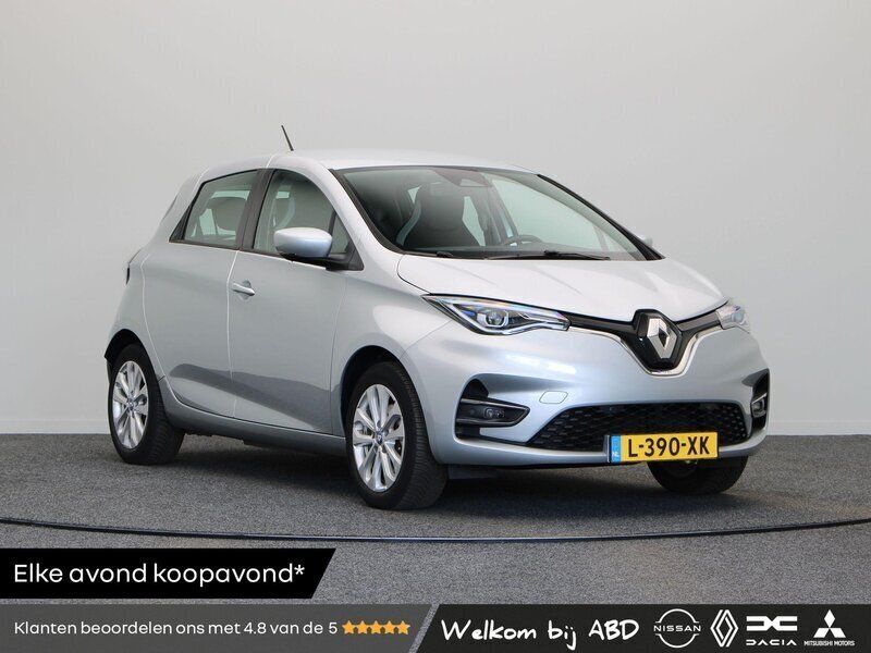 Grijs Gebruikt 2020 Renault Zoe Life Hatchback | € 10.945 (Eerlijke prijs) - Afbeelding 1/3