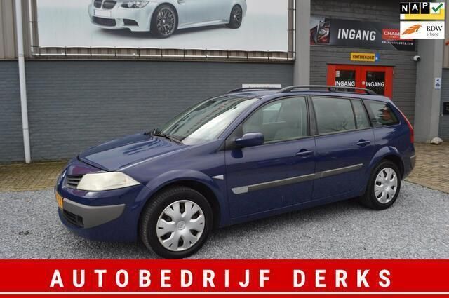 Blauw Gebruikt 2006 Renault Mégane GrandTour Business Stationwagen | € 1.650 (Eerlijke prijs) - Afbeelding 1/4
