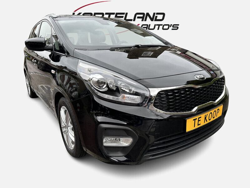 Zwart Gebruikt 2018 Kia Carens MPV | € 25.145 - Afbeelding 1/4