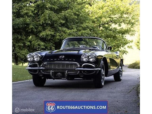 Zwart Gebruikt 1961 Chevrolet Corvette C1 Cabriolet | € 71.500 - Afbeelding 1/4