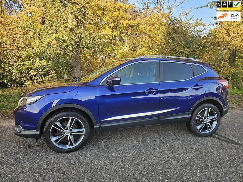 Blauw Gebruikt 2014 Nissan Qashqai SUV | € 8.500 (Goede deal) - Afbeelding 1/4