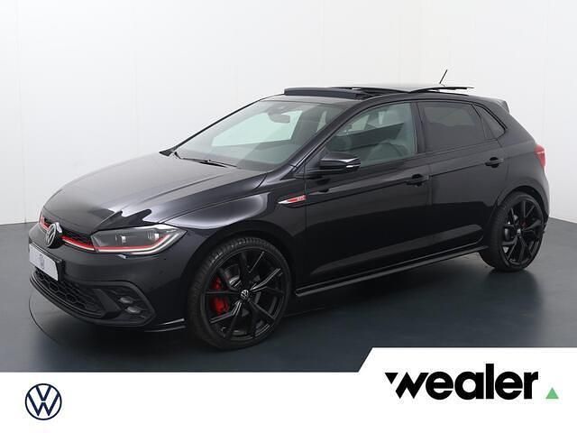 Zwart Nieuw 2024 VW Polo GTI Hatchback | € 37.840 (Eerlijke prijs) - Afbeelding 1/4
