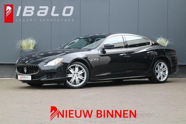 Zwart Gebruikt 2014 Maserati Quattroporte Sedan | € 54.950 (Eerlijke prijs) - Afbeelding 1/4