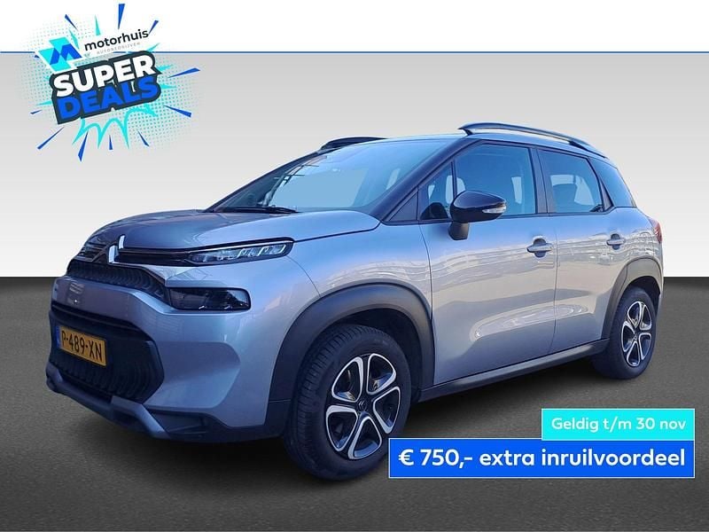 Grijs Gebruikt 2022 Citroën C3 Aircross Feel SUV | € 15.940 (Eerlijke prijs) - Afbeelding 1/4