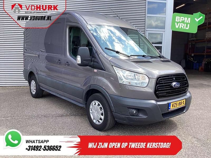 Grijs Gebruikt 2018 Ford Transit Van | € 11.900 (Super prijs) - Afbeelding 1/3