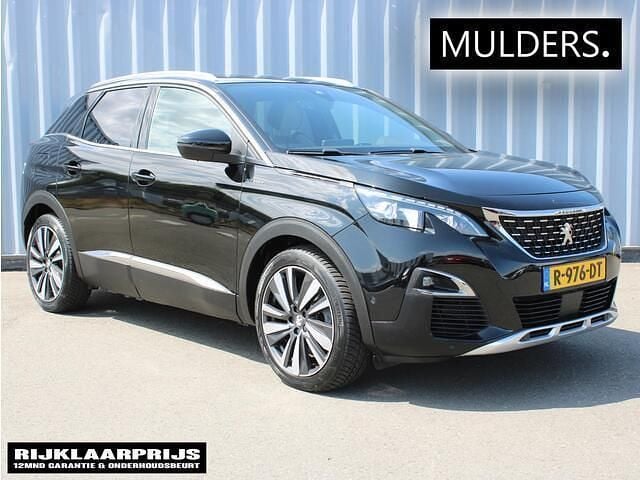 Zwart Gebruikt 2020 Peugeot 3008 GT SUV | € 23.995 (Super prijs) - Afbeelding 1/3