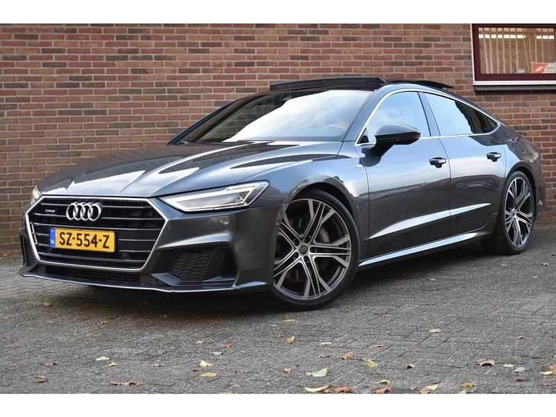 Grijs Occasion 2018 Audi A7 Hatchback | € 29.949 (Super prijs) - Afbeelding 1/4