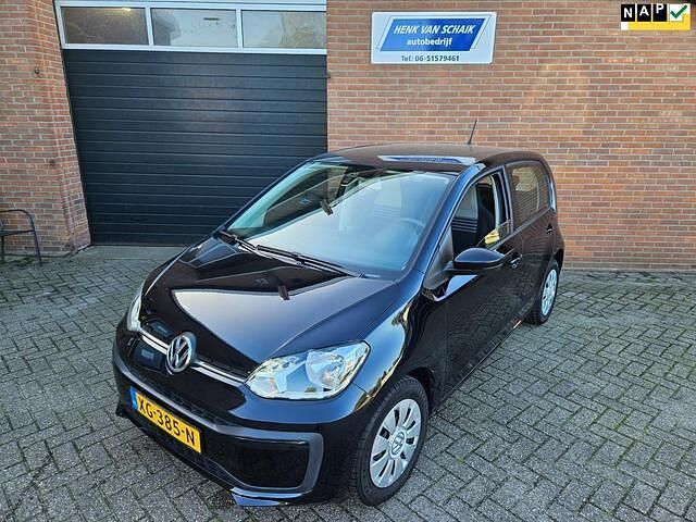 Zwart Gebruikt 2019 VW up! move up! Hatchback | € 8.250 (Goede deal) - Afbeelding 1/4