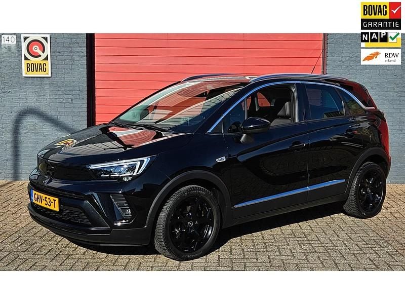 Zwart Gebruikt 2022 Opel Crossland Ultimate SUV | € 21.950 (Eerlijke prijs) - Afbeelding 1/4