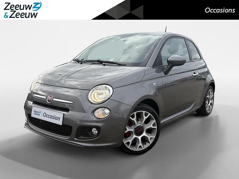 Grijs Occasion 2015 Fiat 500S Sport Hatchback | € 7.400 (Eerlijke prijs) - Afbeelding 1/4