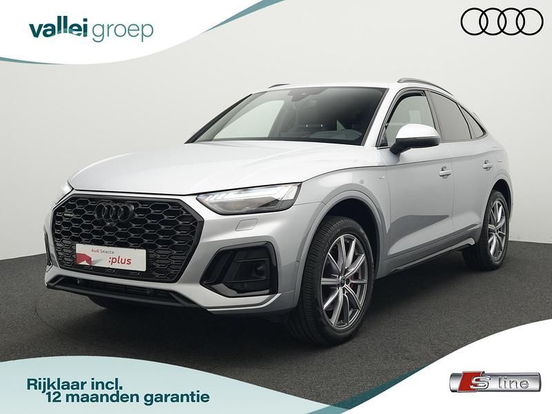 Zilver Gebruikt 2023 Audi Q5 Sportback Competition SUV | € 53.900 (Super prijs) - Afbeelding 1/4