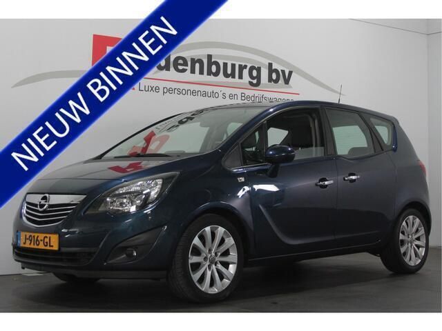 Blauw Gebruikt 2010 Opel Meriva Cosmo MPV | € 4.645 (Eerlijke prijs) - Afbeelding 1/4