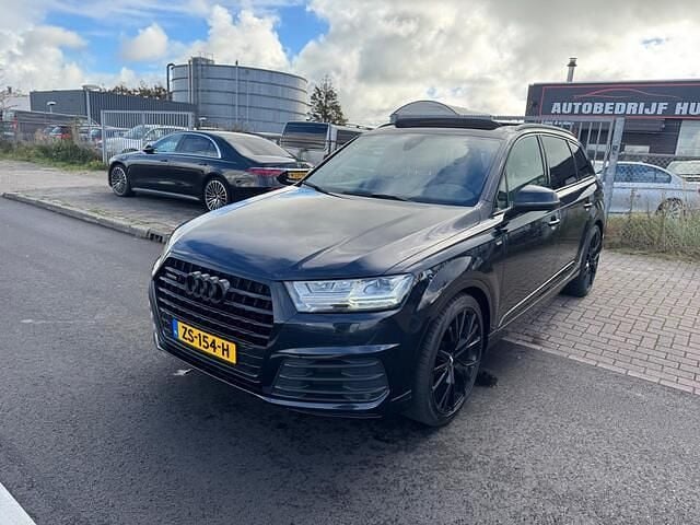 Blauw Gebruikt 2016 Audi Q7 S-Line SUV | € 18.350 (Goede deal) - Afbeelding 1/4