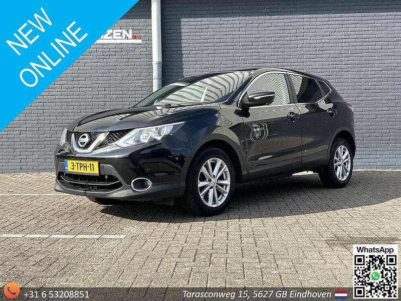 Zwart Gebruikt 2014 Nissan Qashqai SUV | € 4.950 (Goede deal) - Afbeelding 1/4