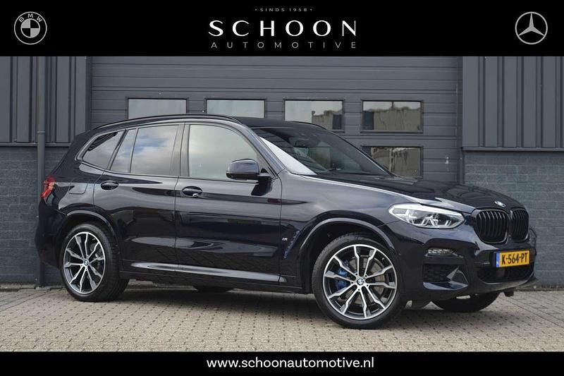 Zwart Gebruikt 2021 BMW X3 M Sport SUV | € 35.950 (Eerlijke prijs) - Afbeelding 1/3