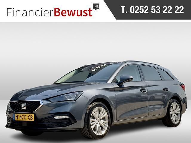 Grijs Gebruikt 2022 Seat Leon ST Style Stationwagen | € 15.900 (Eerlijke prijs) - Afbeelding 1/4