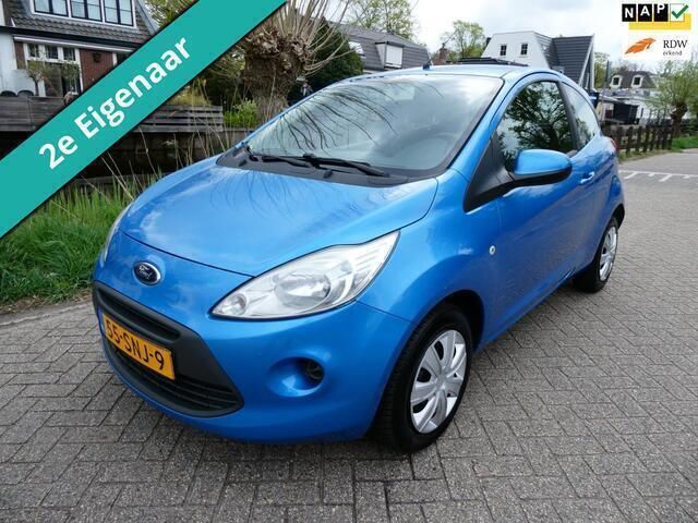 Blauw Gebruikt 2011 Ford Ka Cool & Sound Edition Hatchback | € 3.195 (Eerlijke prijs) - Afbeelding 1/4