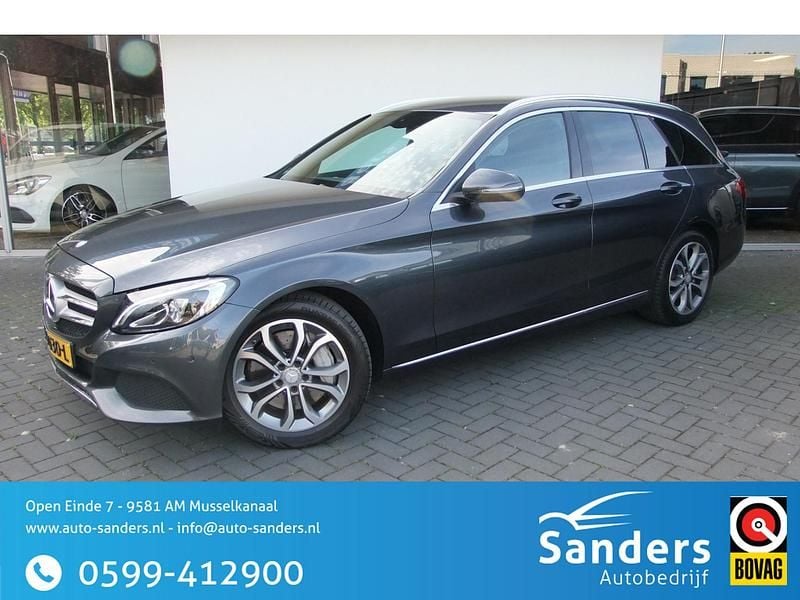 Grijs Gebruikt 2016 Mercedes C350 Edition Stationwagen | € 12.995 (Goede deal) - Afbeelding 1/4