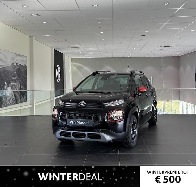 Zwart Occasion 2021 Citroën C3 Aircross PureTech SUV | € 14.940 (Eerlijke prijs) - Afbeelding 1/4