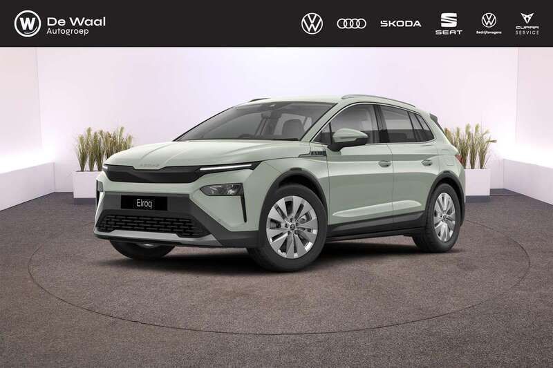 Groen, metallic lak Nieuw 2025 Skoda Elroq Business Line SUV | € 43.290 (Super prijs) - Afbeelding 1/4