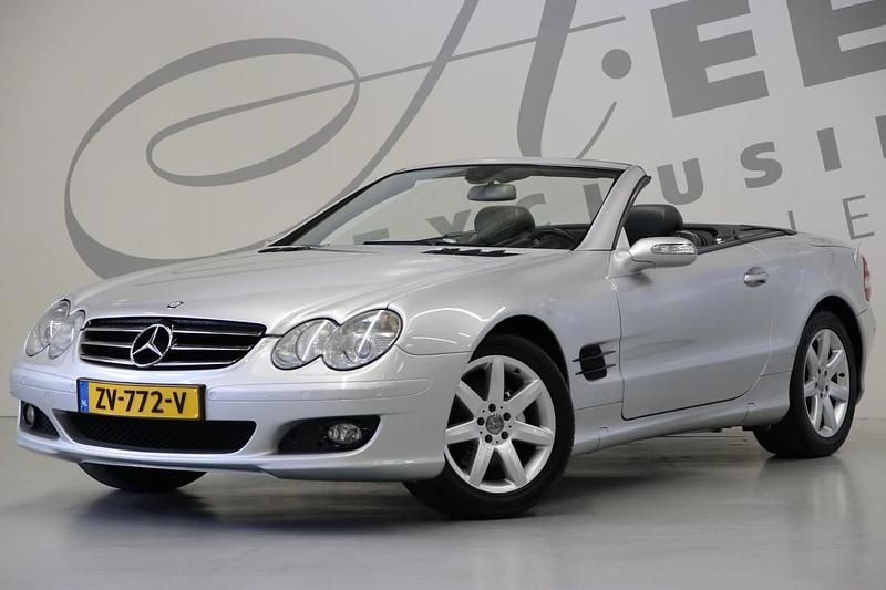 Grijs (metallic) Gebruikt 2006 Mercedes 350 Cabriolet | € 16.450 (Goede deal) - Afbeelding 1/4
