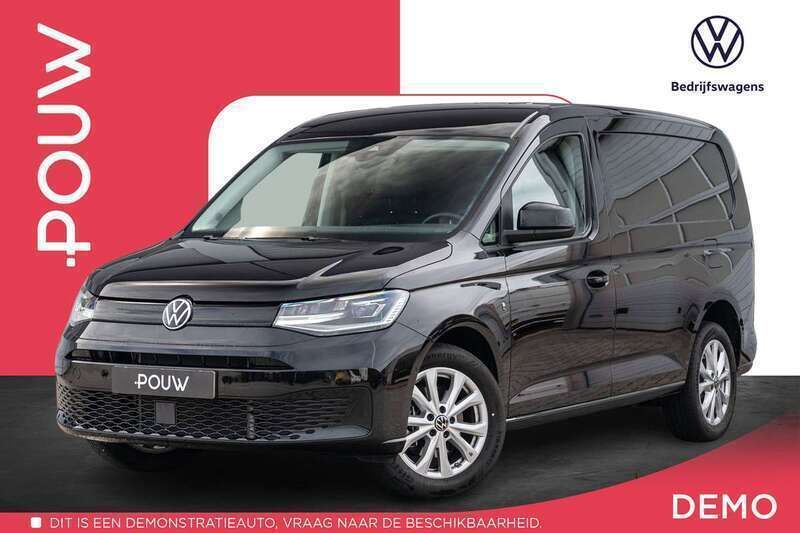 Zwart Gebruikt 2024 VW Caddy Maxi Style MPV | € 28.900 (Iets duurder) - Afbeelding 1/4