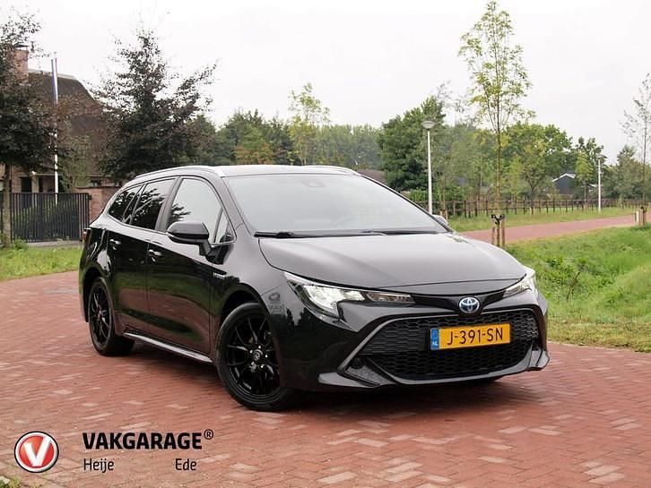 Zwart Gebruikt 2020 Toyota Corolla Business Edition Stationwagen | € 19.995 (Eerlijke prijs) - Afbeelding 1/4