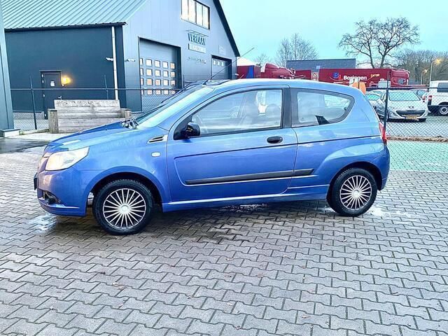 Occasion Chevrolet Aveo 84 PK (61 kW) 2008 Blauw, metallic lak Hatchback