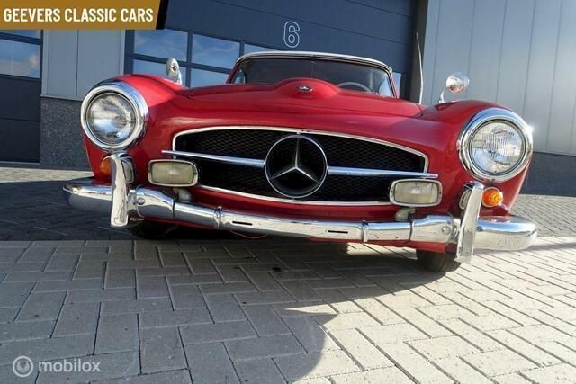 Rood Gebruikt 1957 Mercedes 190 Cabriolet | € 68.950 - Afbeelding 1/4