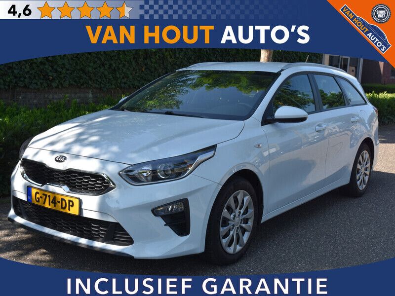 Wit Gebruikt 2019 Kia Ceed Comfort Stationwagen | € 13.750 (Eerlijke prijs) - Afbeelding 1/4
