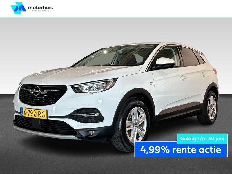 Wit Gebruikt 2021 Opel Grandland X Business Edition SUV | € 21.890 (Iets duurder) - Afbeelding 1/4