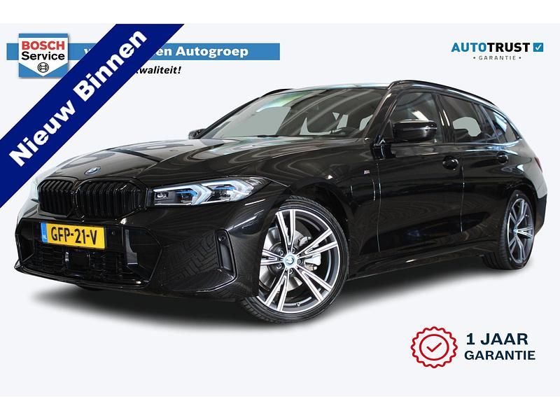 Zwart Gebruikt 2024 BMW 320 M Sport Stationwagen | € 42.950 (Eerlijke prijs) - Afbeelding 1/4
